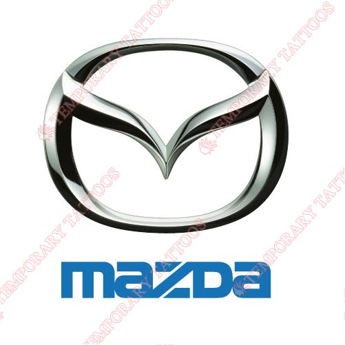 Mazda Customize Temporary Tattoos Stickers NO.2067